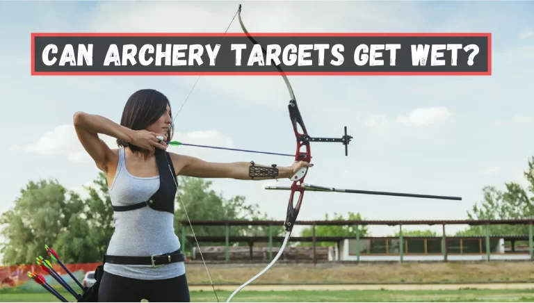 Can Archery Targets Get Wet? – (Read This First)