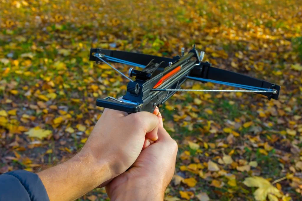 How Should A Hunter Safely Unload A Crossbow?