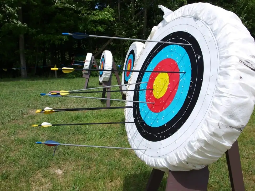What Color is the Bull on an Archery Target?