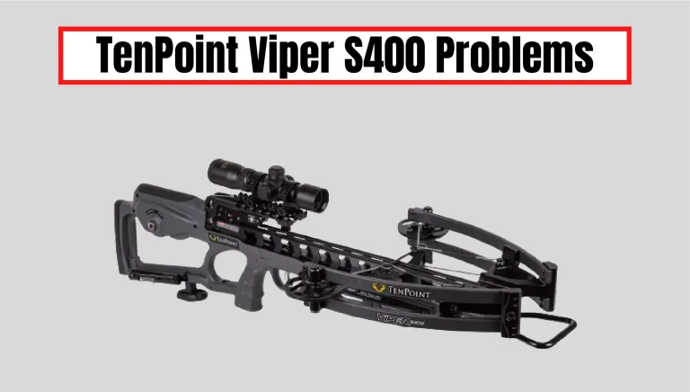 TenPoint Viper S400 Problems